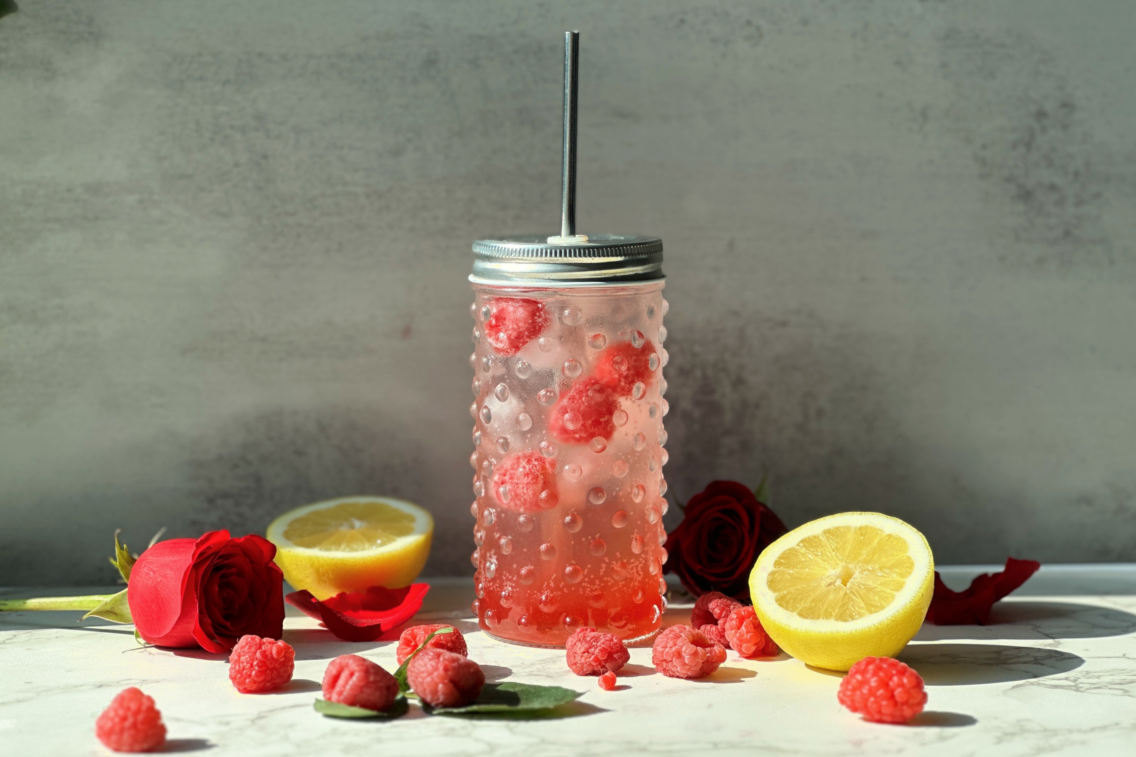 Raspberry Rose Soda
 &ndash; Soda Sense
